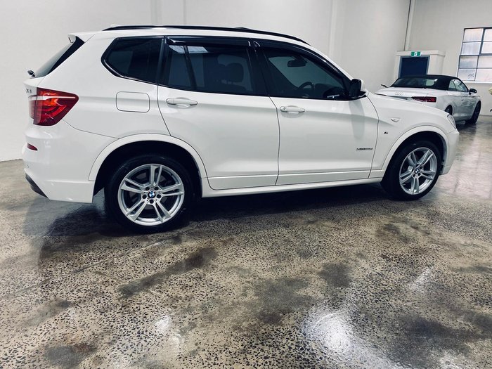 2014 BMW X3 xDrive20d F25 LCI 4X4 Constant Alpine White
