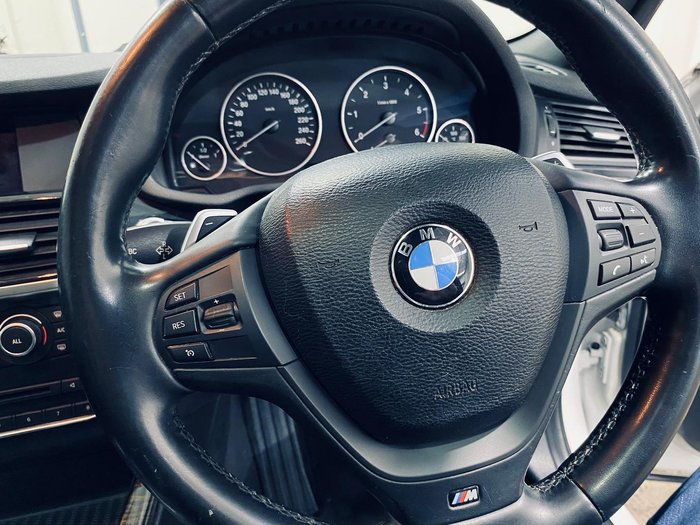 2014 BMW X3 xDrive20d F25 LCI 4X4 Constant Alpine White