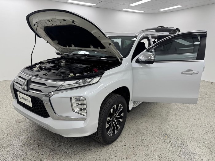 2021 Mitsubishi Pajero Sport GLS QF MY21 4X4 Dual Range White