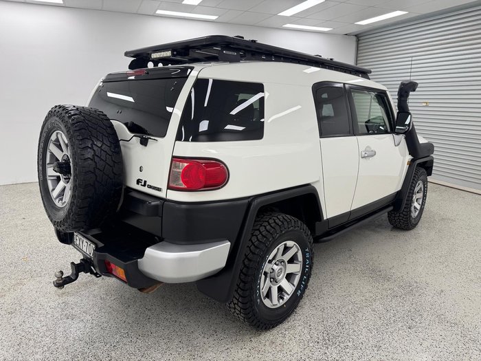 2016 Toyota FJ Cruiser GSJ15R MY14 4X4 Dual Range French Vanilla
