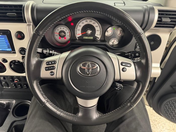 2016 Toyota FJ Cruiser GSJ15R MY14 4X4 Dual Range French Vanilla