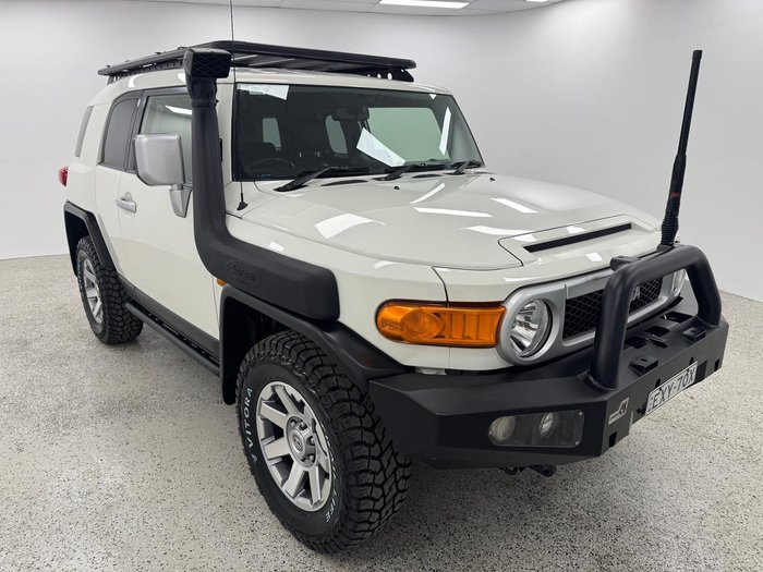 2016 Toyota FJ Cruiser GSJ15R MY14 4X4 Dual Range French Vanilla