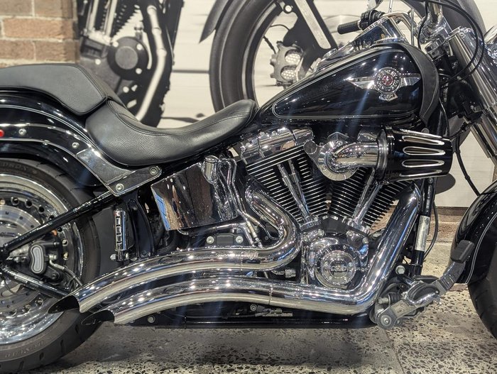2012 Harley-Davidson Fat Boy 103 (FLSTF) Softail Black