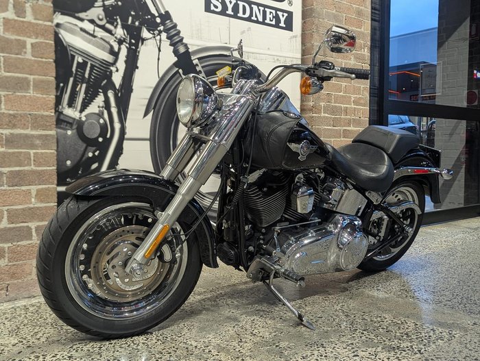 2012 Harley-Davidson Fat Boy 103 (FLSTF) Softail Black