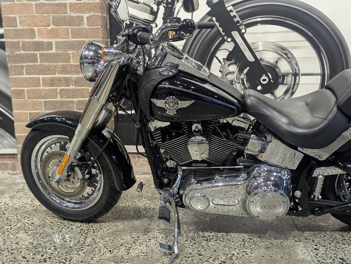 2012 Harley-Davidson Fat Boy 103 (FLSTF) Softail Black