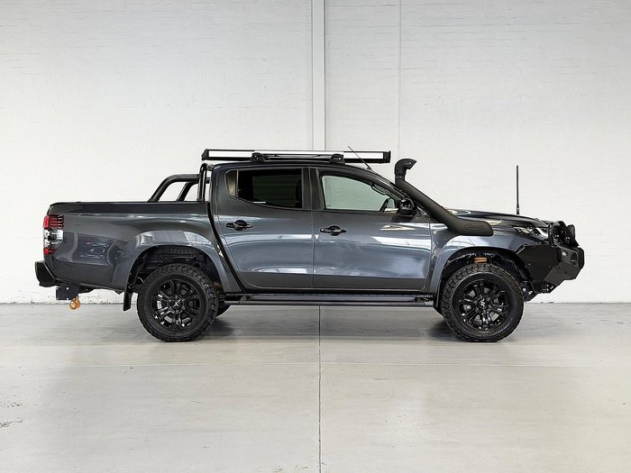 2022 Mitsubishi Triton GSR MR MY22 4X4 Dual Range Graphite Grey with Black Roof