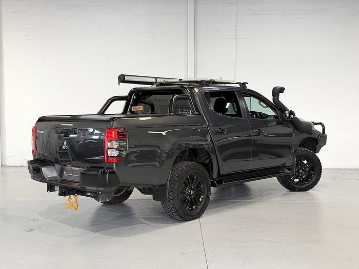 2022 Mitsubishi Triton GSR MR MY22 4X4 Dual Range Graphite Grey with Black Roof