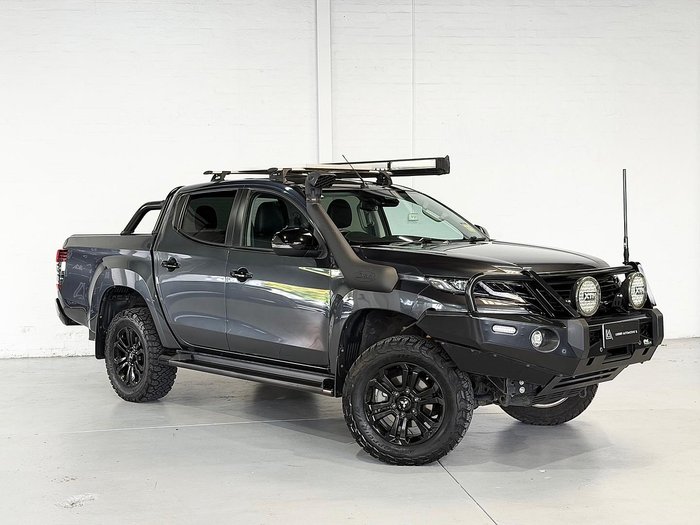 2022 Mitsubishi Triton GSR MR MY22 4X4 Dual Range Graphite Grey with Black Roof
