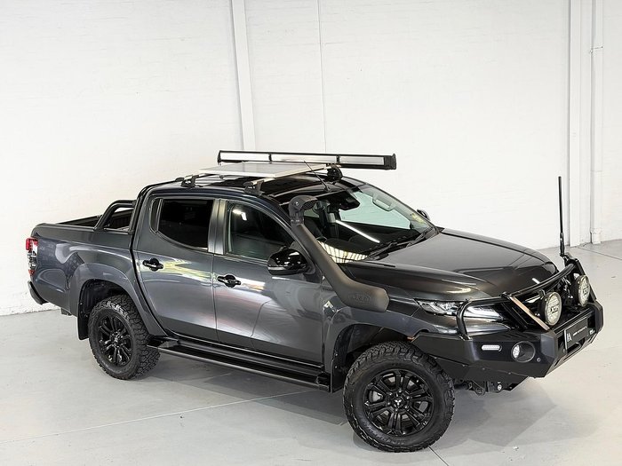 2022 Mitsubishi Triton GSR MR MY22 4X4 Dual Range Graphite Grey with Black Roof