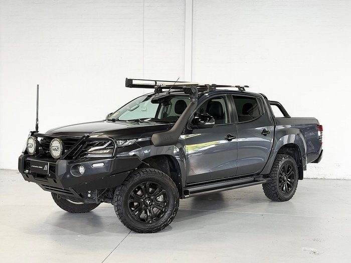 2022 Mitsubishi Triton GSR MR MY22 4X4 Dual Range Graphite Grey with Black Roof