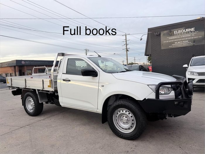 2022 Isuzu D-MAX SX High Ride MY22 4x2 Mineral White