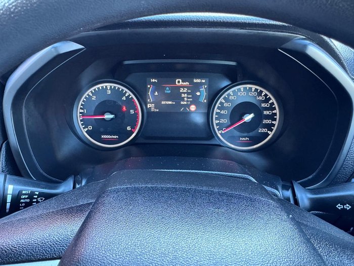 2022 Isuzu D-MAX SX High Ride MY22 4x2 Mineral White