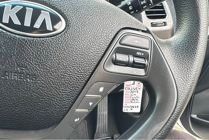 2017 Kia Cerato S