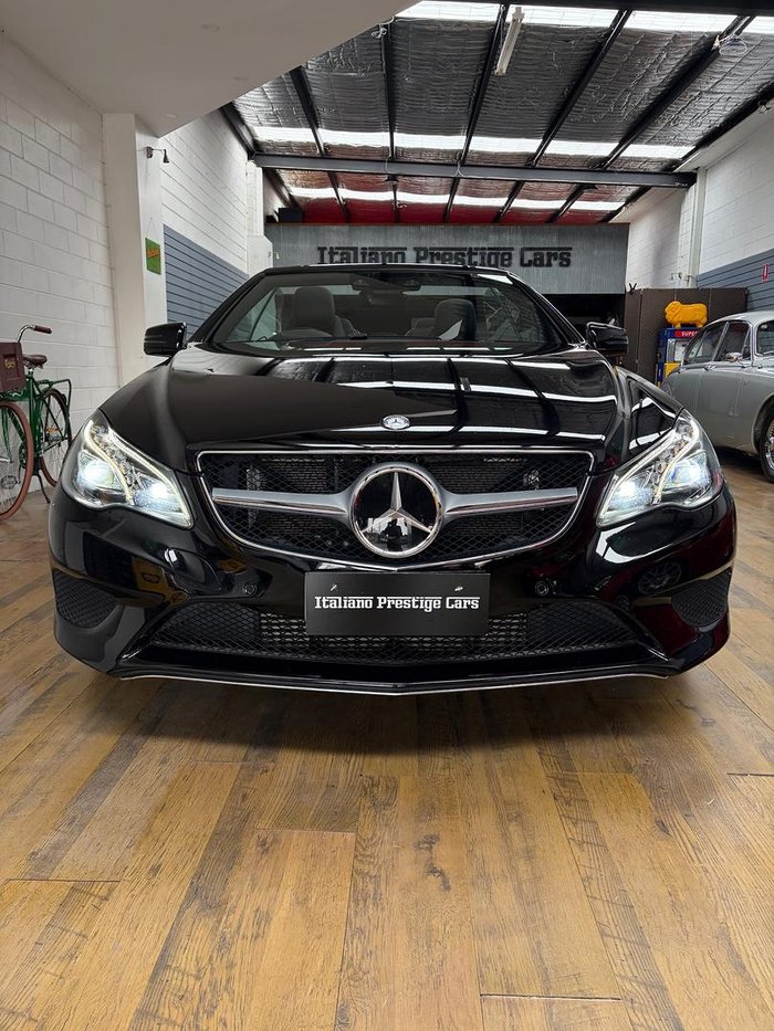 2013 Mercedes-Benz E-Class E250 A207 Obsidian Black