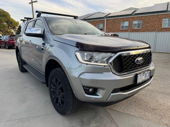 2021 Ford Ranger XLT PX MkIII MY21.75 4X4 Dual Range Aluminium