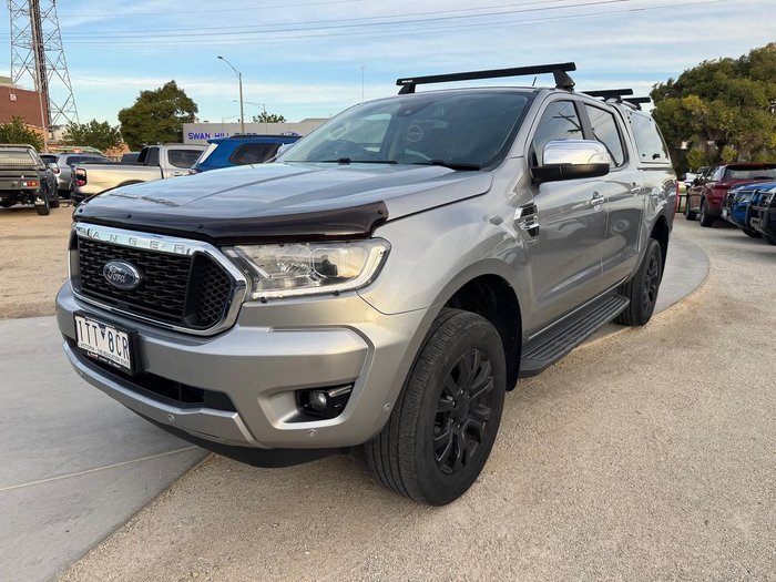 2021 Ford Ranger XLT PX MkIII MY21.75 4X4 Dual Range Aluminium
