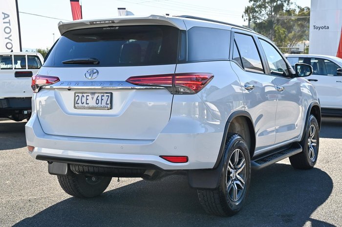 2025 Toyota Fortuner GXL GUN156R 4X4 Dual Range Glacier White