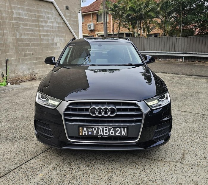 2017 Audi Q3 TFSI 8U MY17 Brilliant Black
