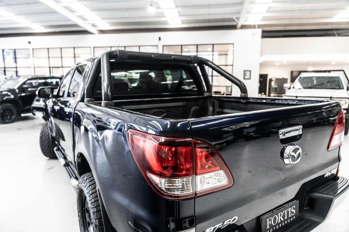 2018 Mazda BT-50 GT UR 4X4 Dual Range BLUE