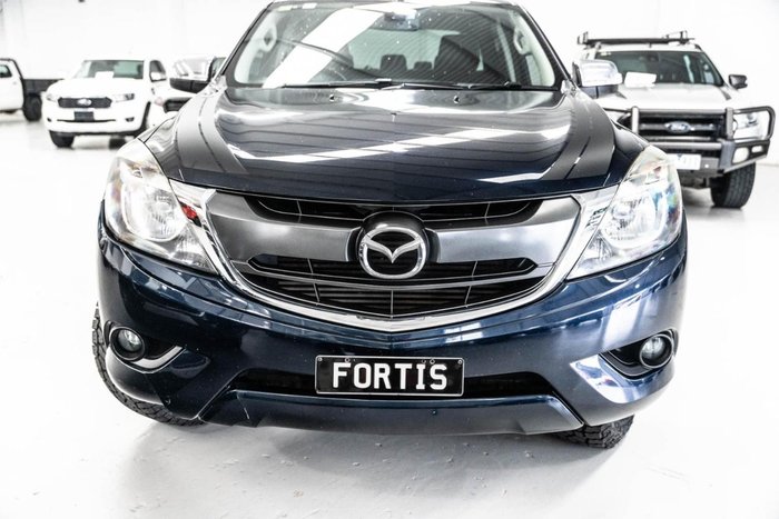 2018 Mazda BT-50 GT UR 4X4 Dual Range BLUE