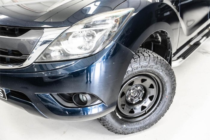 2018 Mazda BT-50 GT UR 4X4 Dual Range BLUE