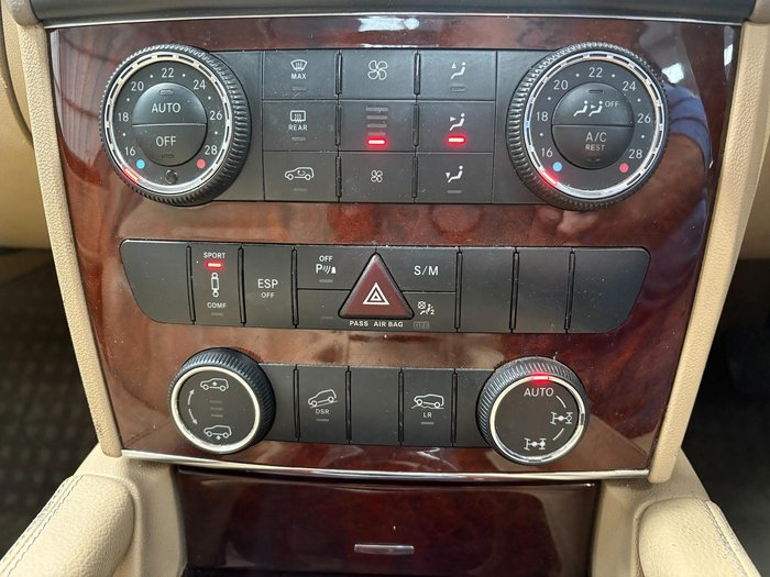 2007 Mercedes-Benz M-Class ML320 CDI Luxury W164 MY08 4X4 Constant Black