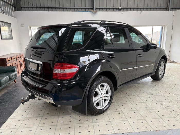 2007 Mercedes-Benz M-Class ML320 CDI Luxury W164 MY08 4X4 Constant Black