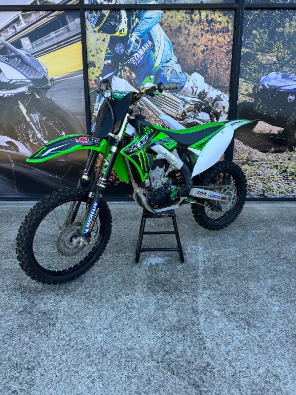 2010 Kawasaki KX450F Green