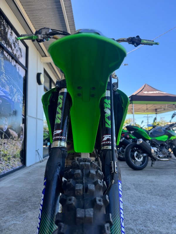 2010 Kawasaki KX450F Green