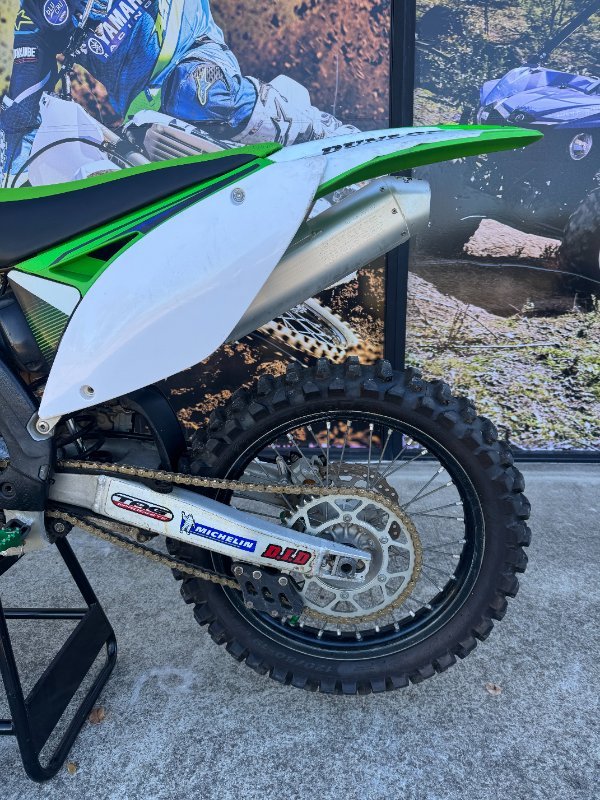 2010 Kawasaki KX450F Green