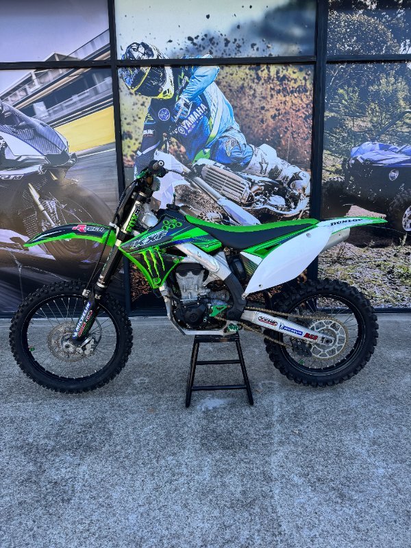 2010 Kawasaki KX450F Green