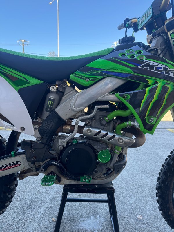 2010 Kawasaki KX450F Green