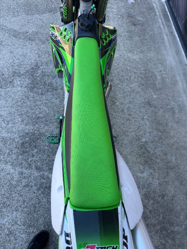 2010 Kawasaki KX450F Green