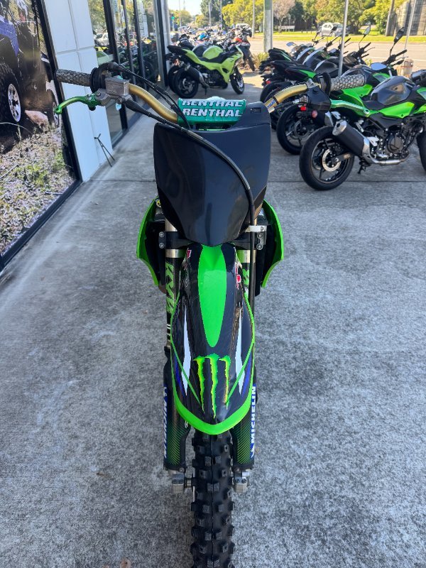 2010 Kawasaki KX450F Green