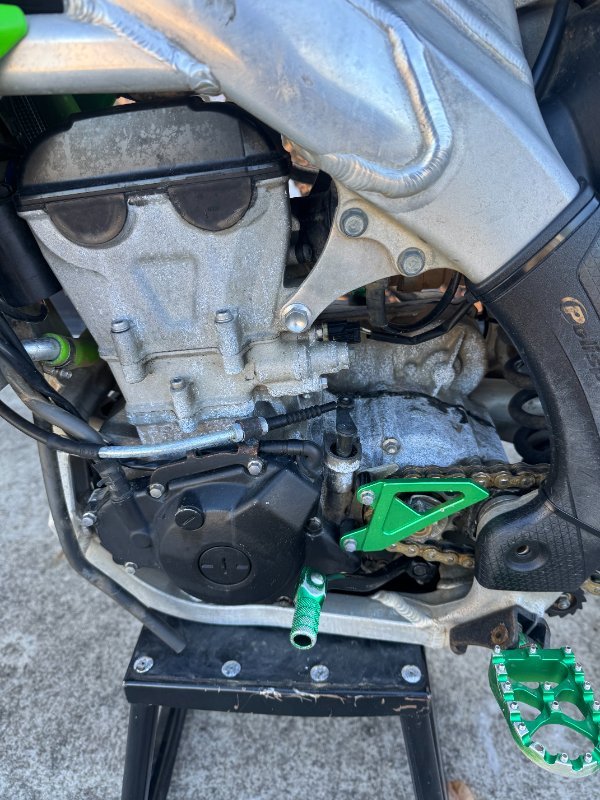 2010 Kawasaki KX450F Green