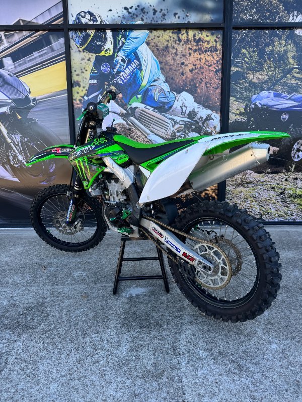 2010 Kawasaki KX450F Green