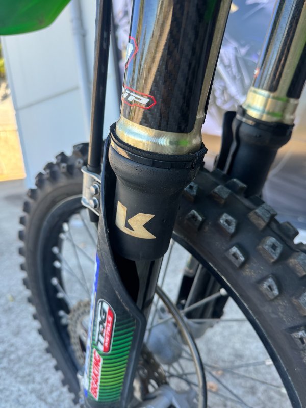 2010 Kawasaki KX450F Green