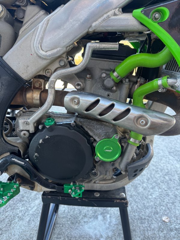 2010 Kawasaki KX450F Green