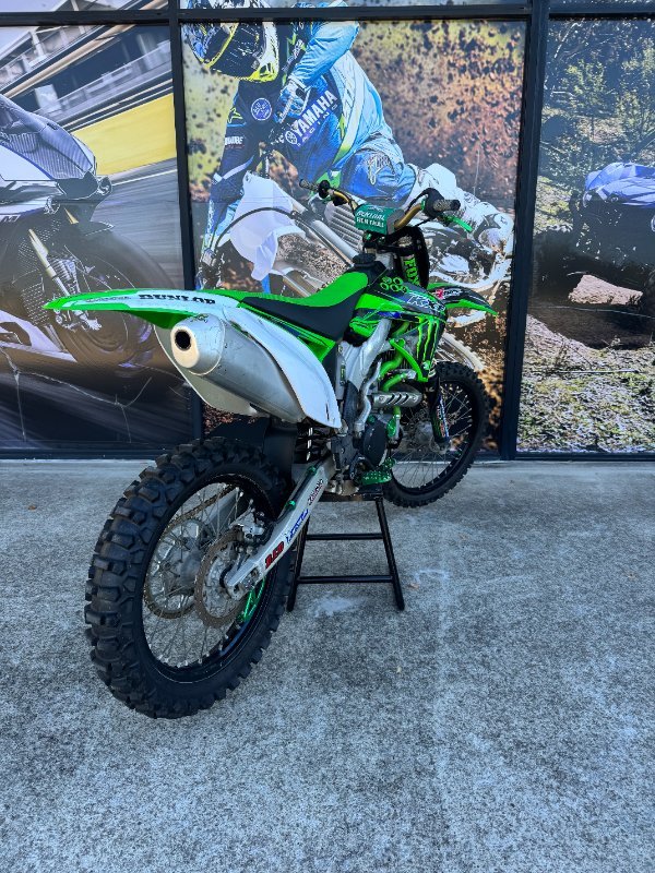2010 Kawasaki KX450F Green