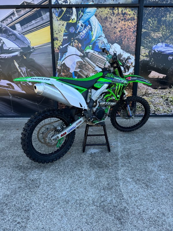 2010 Kawasaki KX450F Green