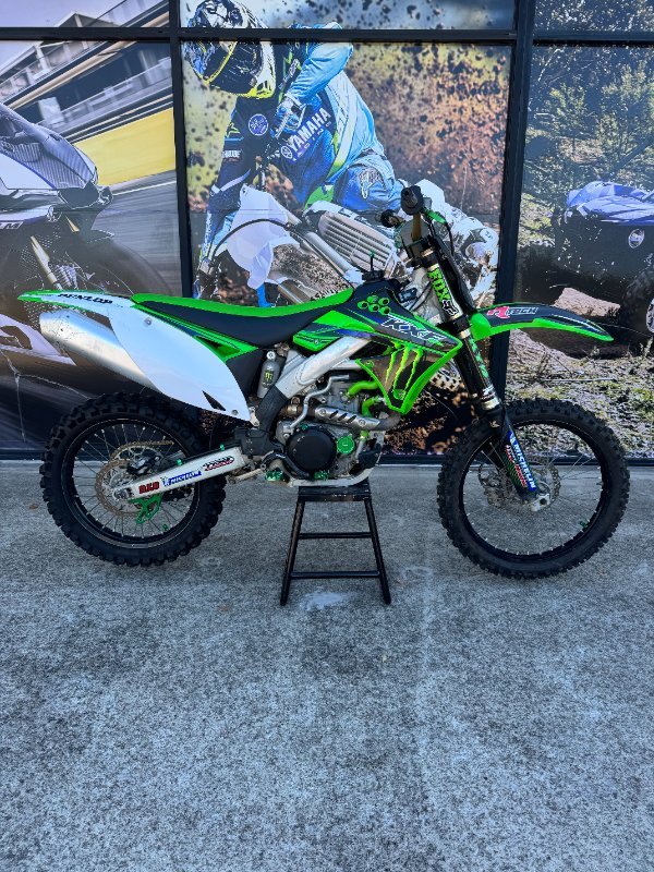 2010 Kawasaki KX450F Green