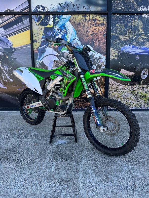 2010 Kawasaki KX450F Green