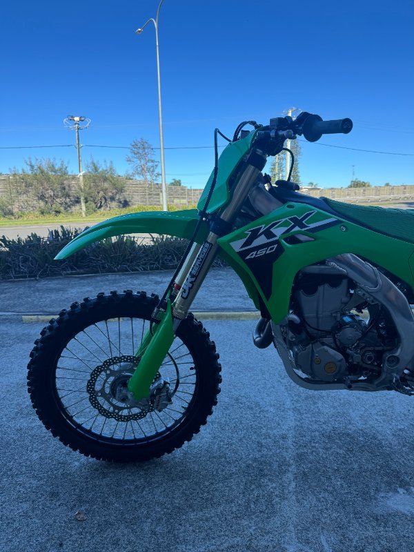 2024 Kawasaki KX450 Green