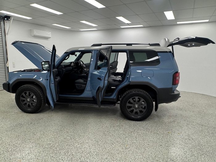 2025 Toyota Landcruiser Prado Altitude GDJ251R 4X4 Dual Range Ningaloo Blue/Grey Roof