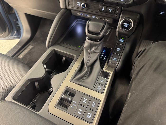 2025 Toyota Landcruiser Prado Altitude GDJ251R 4X4 Dual Range Ningaloo Blue/Grey Roof