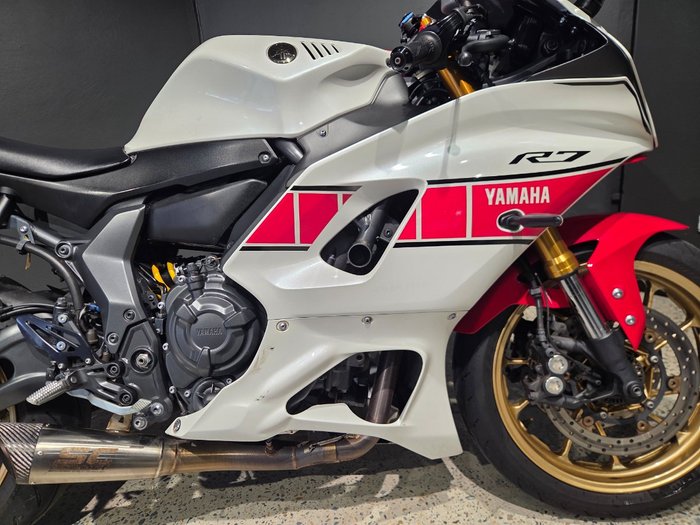 2021 Yamaha YZF-R7LA WHITE