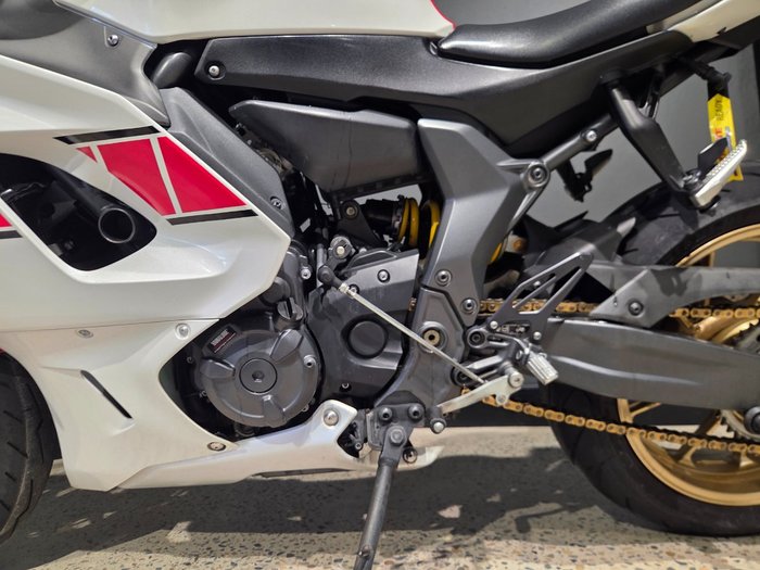 2021 Yamaha YZF-R7LA WHITE