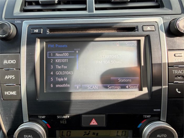 2015 TOYOTA CAMRY ATARA SX ASV50R MY15 Blue