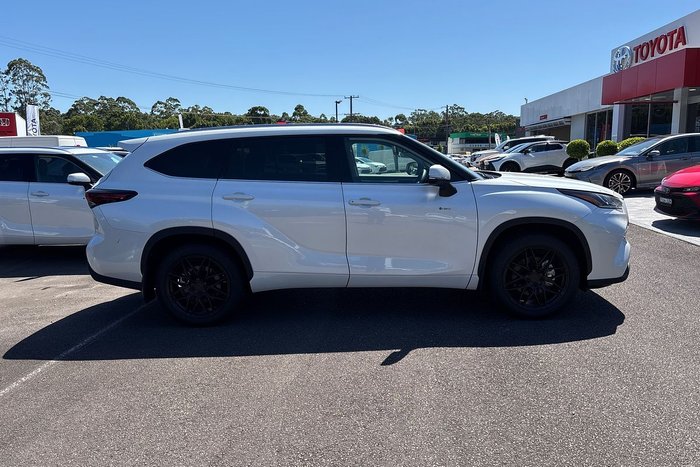 2025 Toyota Kluger Grande AXUH78R 4X4 On Demand Frosted White