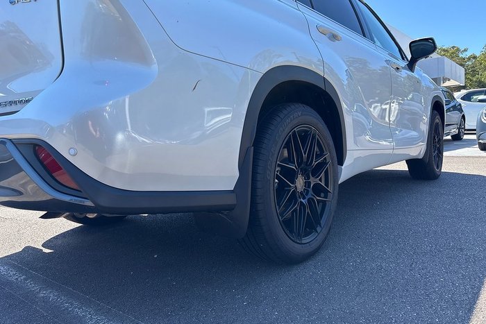 2025 Toyota Kluger Grande AXUH78R 4X4 On Demand Frosted White